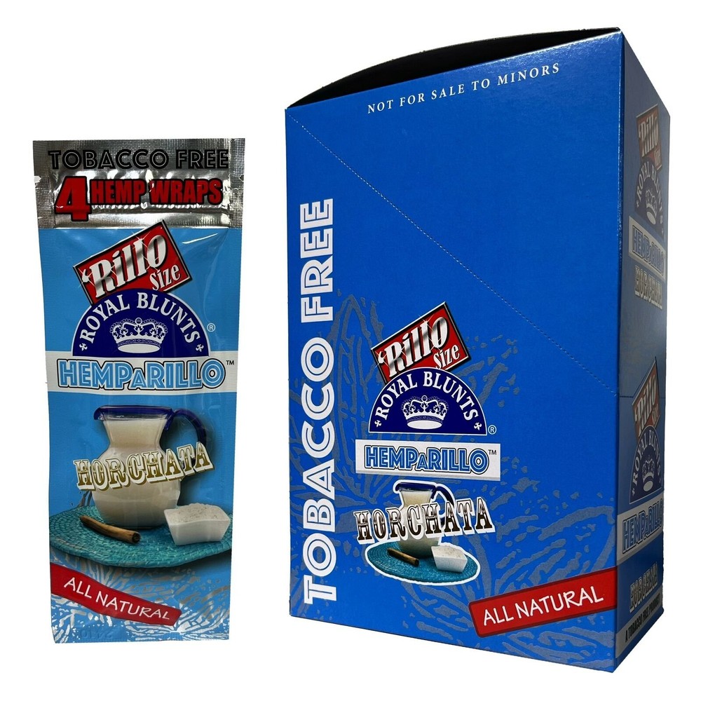 Hemparillo Horchata Rillo Size Rolling Papers 15 Count (4 pack)