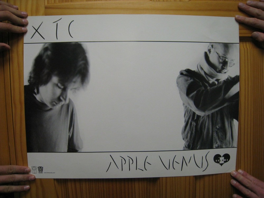 XTC Poster Apple Venus Face Shots of Band