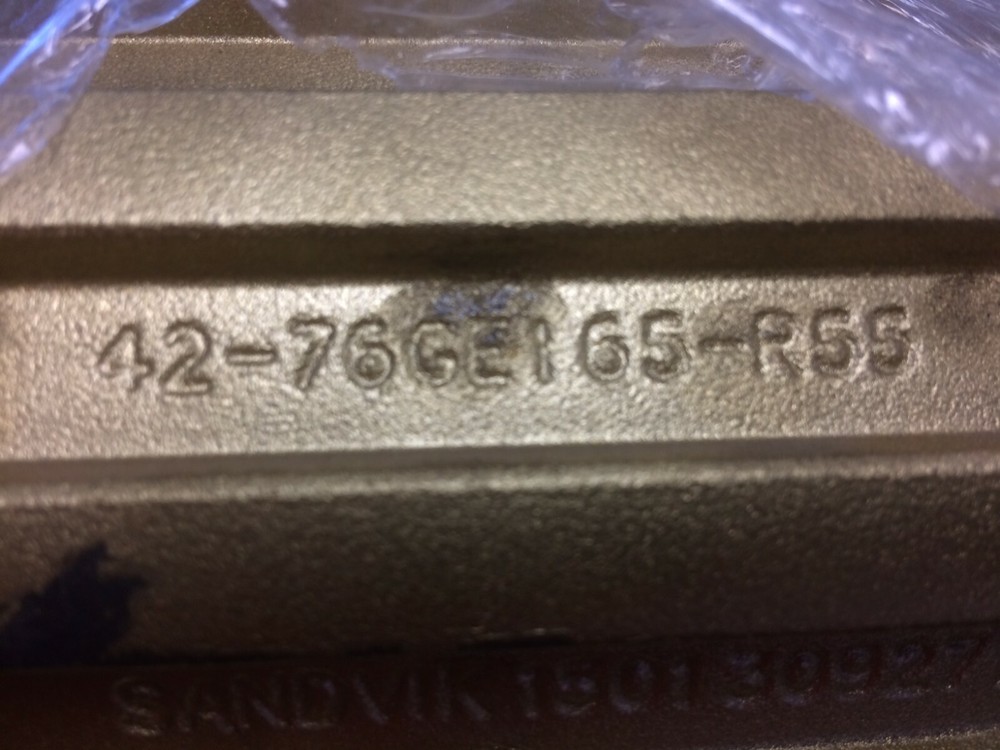 6-1/2" SANDVIK DTH BIT 42-76GE165-R55