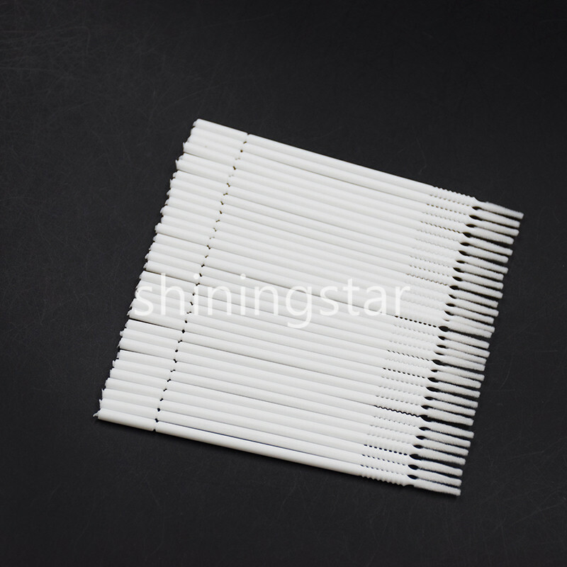 500x Dental Micro Brush Disposable Bendable Applicator Tips Long Cylinder White