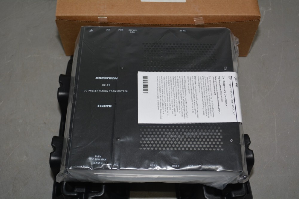 ^ Crestron UC-PR UC Presentation Transmitter Presentation Controller #X3263