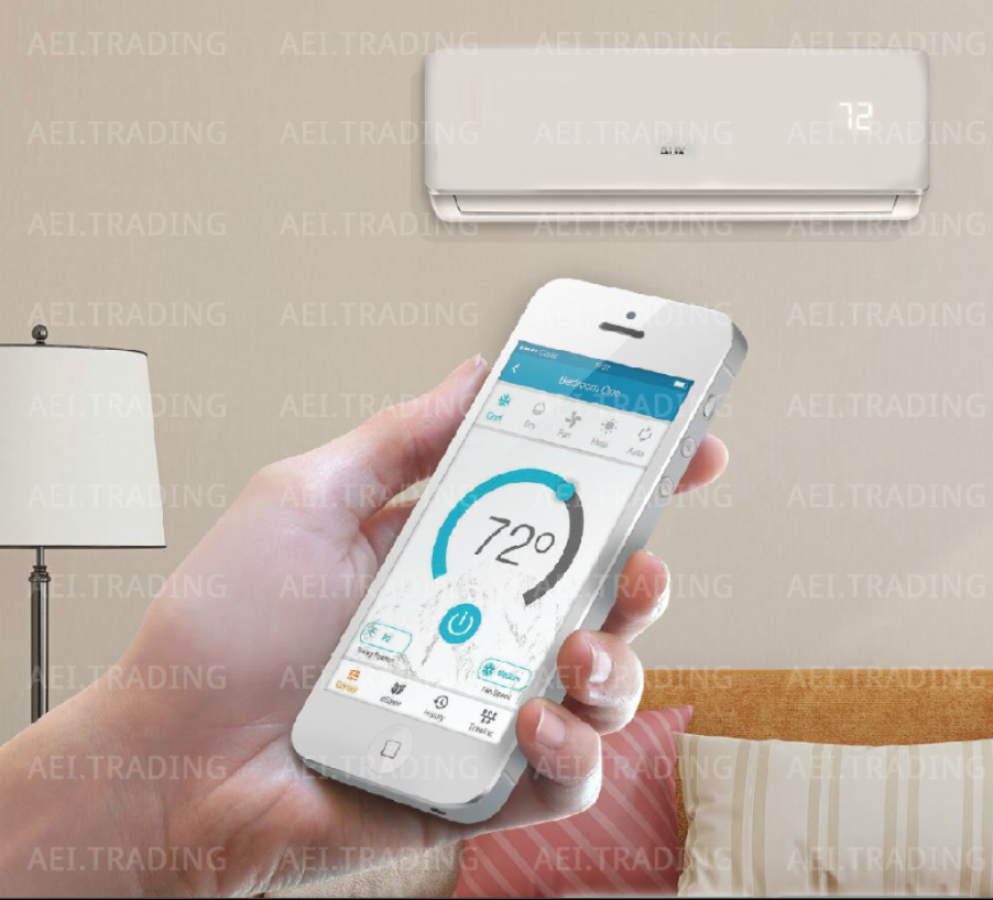 12000 BTU Heat Pump Mini Split 110V: 1 TON w/KIT 17 Seer2 W/Wifi