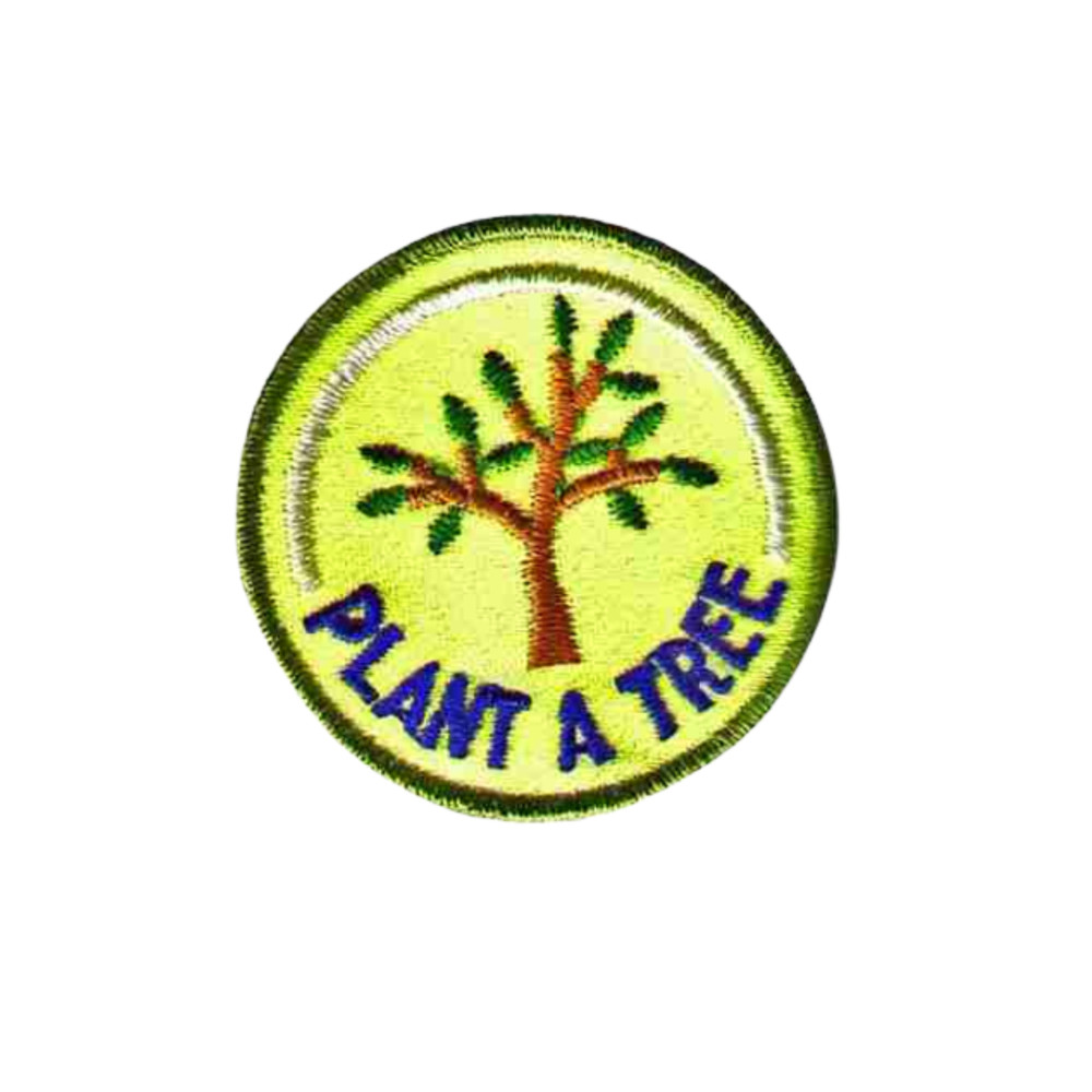 Plant A Tree (5- Pack) Iron On Patch