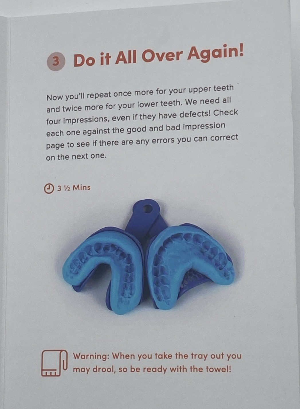 Dental Impression Putty Mold Kit UPPER & LOWER For Grills And Crowns