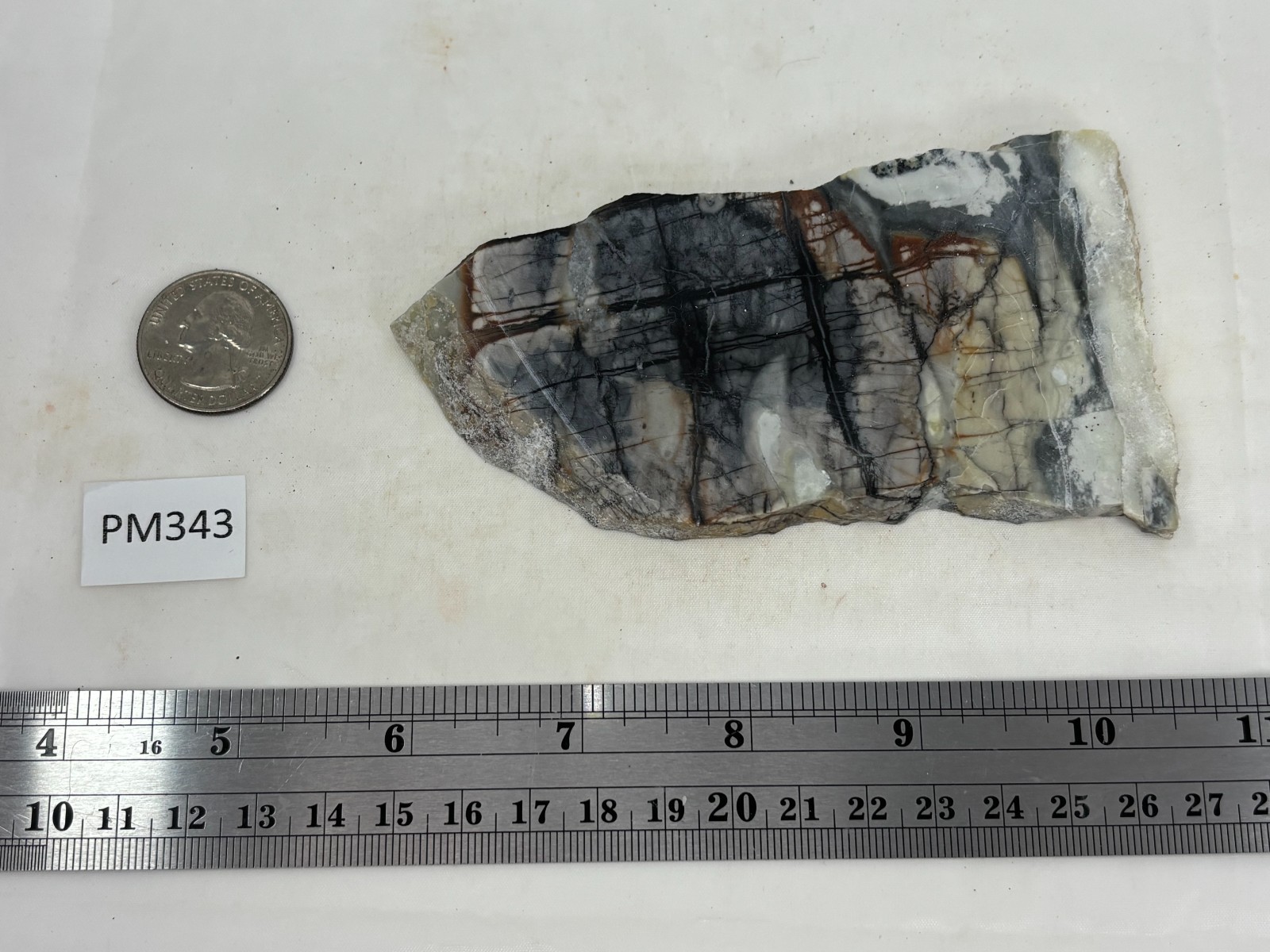 Picasso Marble (Jasper) end Slab Cabbing Lapidary Utah Combo Ship Avail