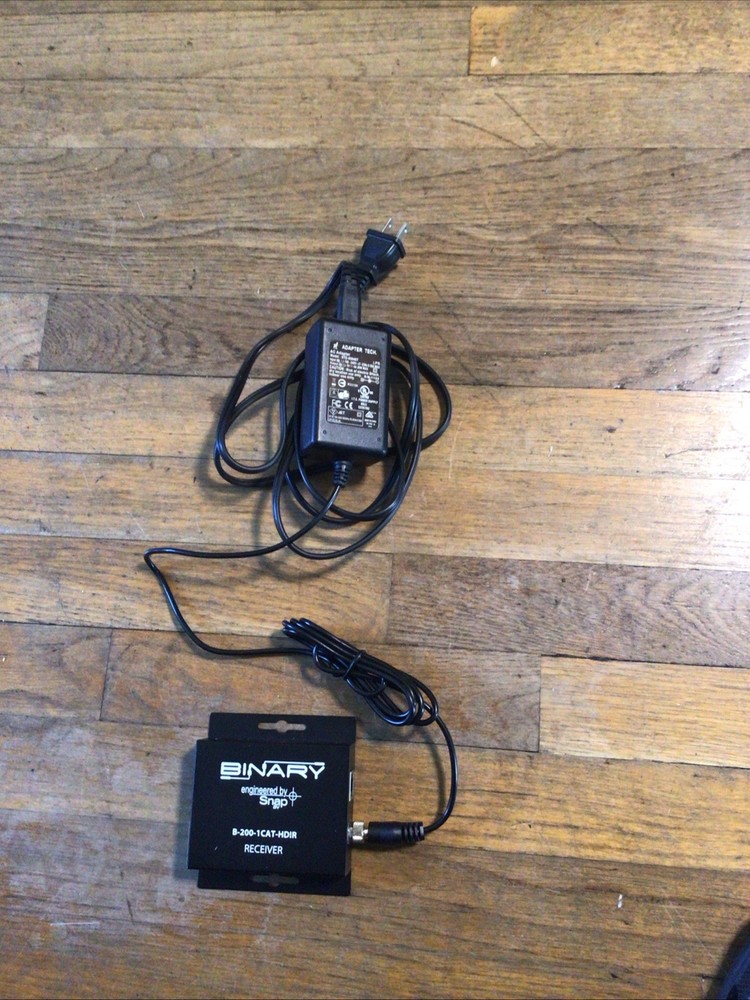 Binary B-200-1COAX-HDIR HDMI Over Coax Receiver Only with Power Cable