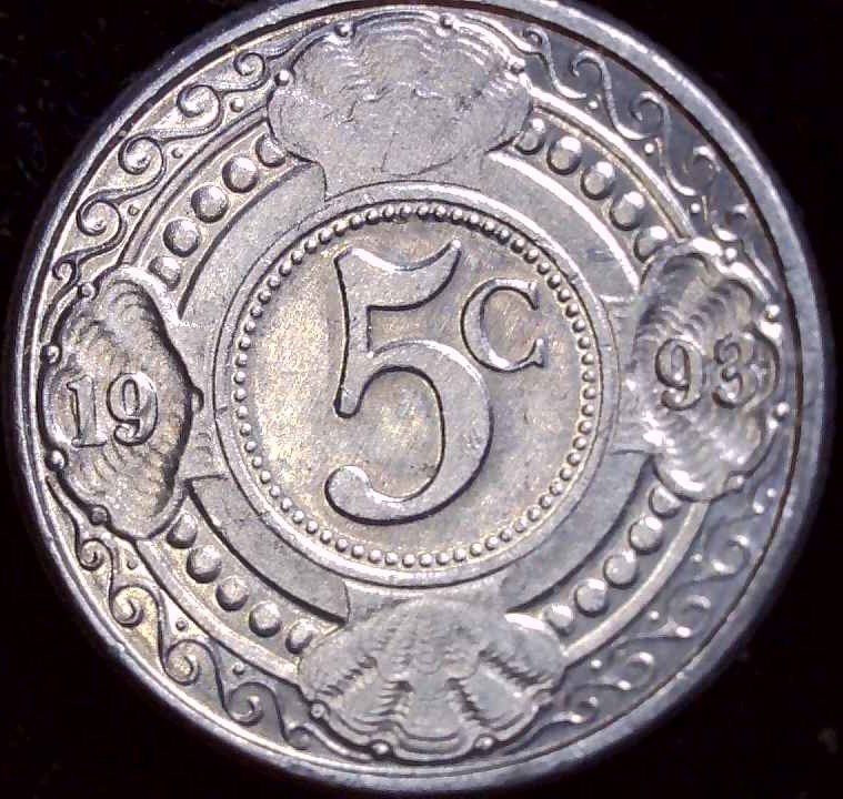 Netherlands Antilles - 1993 - 5 Cents