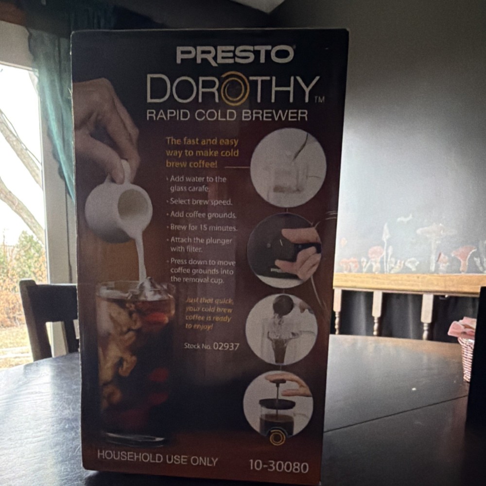 Presto Dorothy Rapid Cold Brewer Coffee Maker