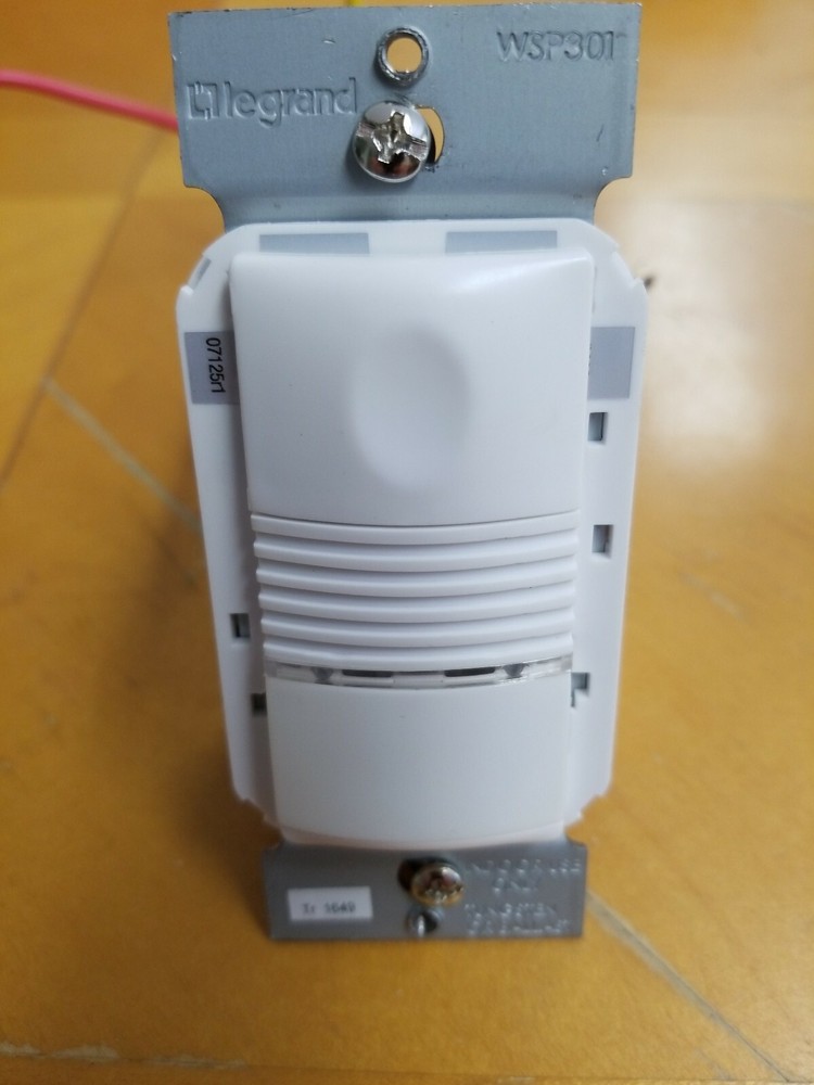 Wattstopper (WSP301W) PIR Wall Switch Sensor