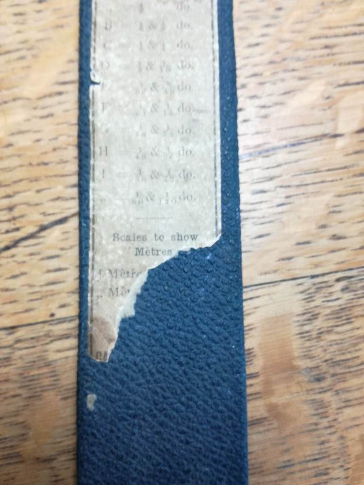 Polytechnic Technical Scales By C F Mitchell Circa 1910 - Good Cnd