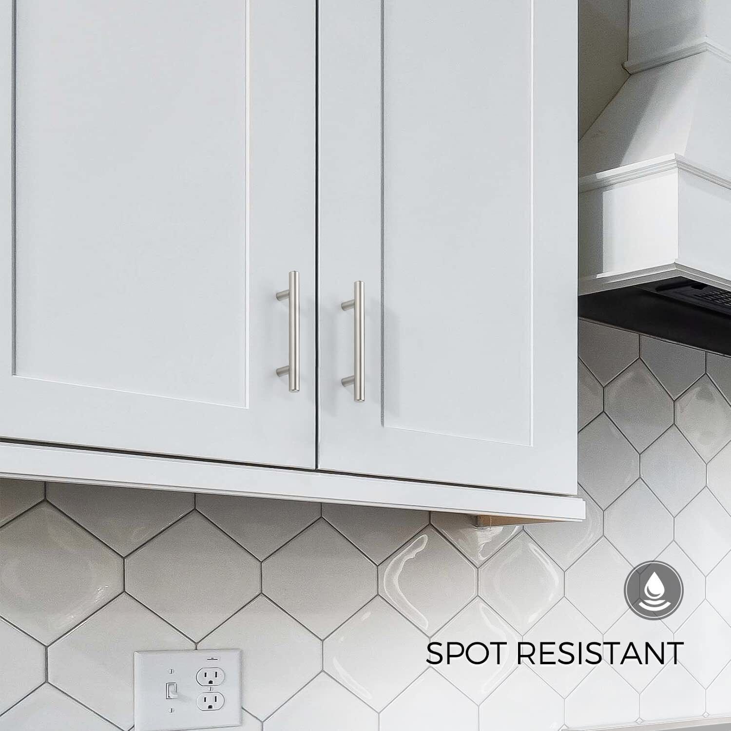 2"-16" Brushed Nickel Kitchen Cabinet Drawer Handles Bar Pulls Stainless Steel