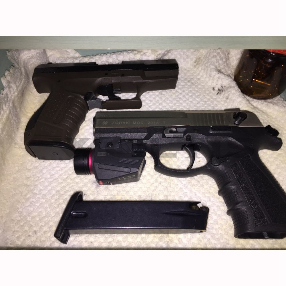 Compact Pistol Light Tactical White Light & Red Laser Combo