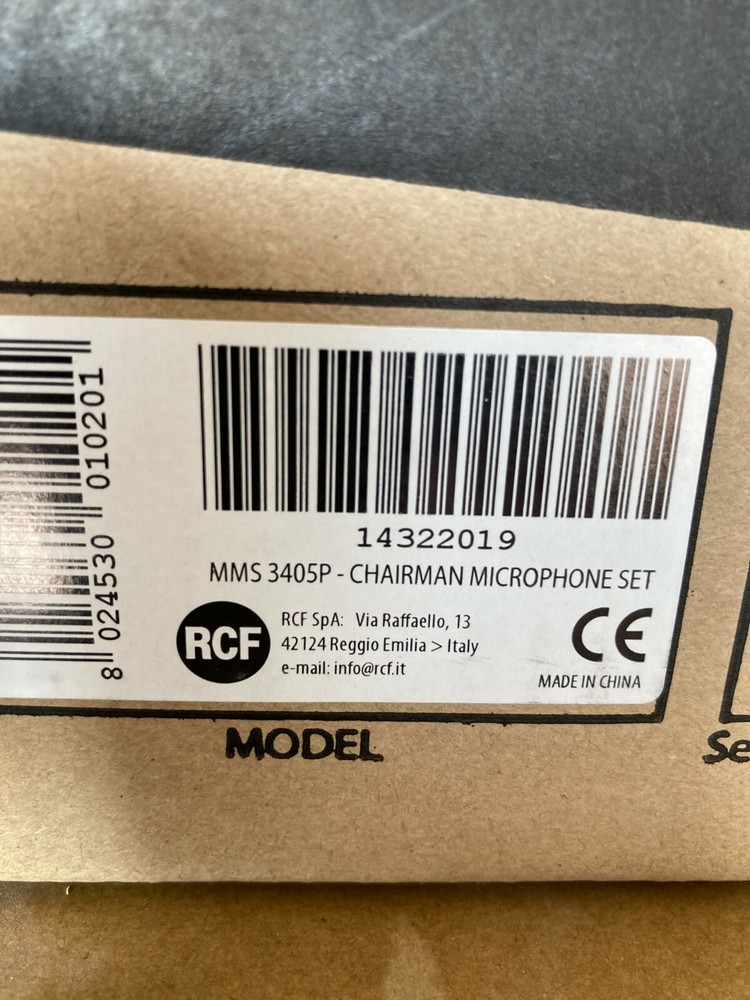 RCF MMU 3100 Master Unit with Mics