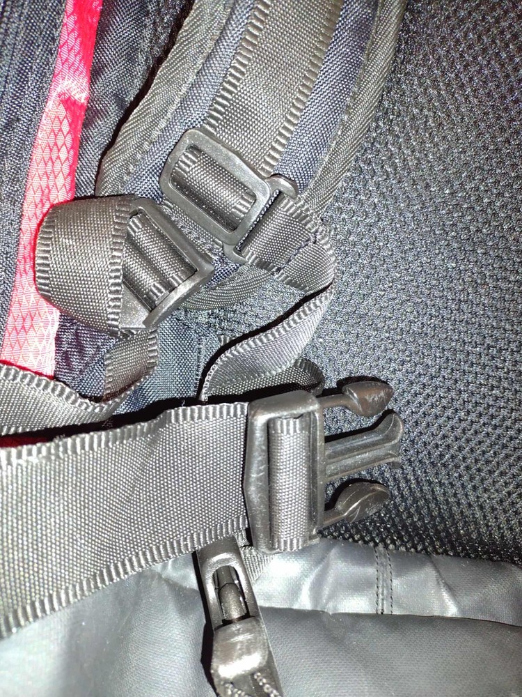 Speedo Teamster 35L Red Swim Backpack Multiple Pockets