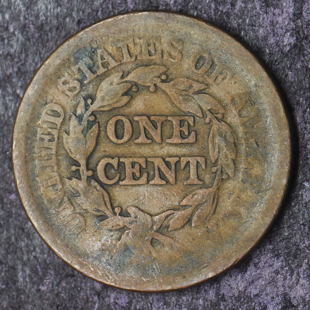 1852 Braided Hair Large Cent 1C - COINGIANTS -