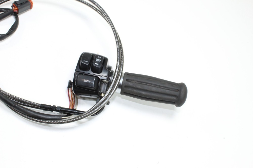 02 03 Harley Touring Road King Custom Right Engine Start Kill Switches E84