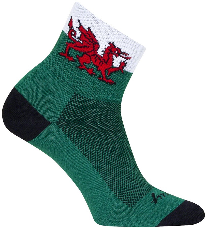 SockGuy Classic Welsh Socks - 3", Small/Medium