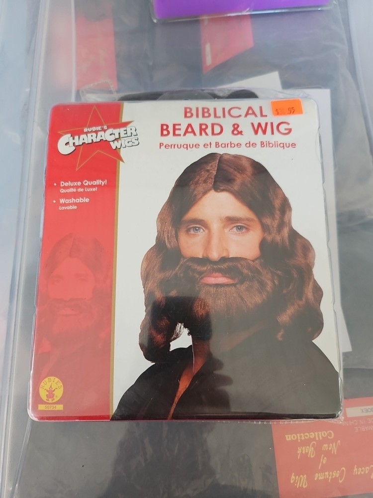 BIBLICAL WIG AND BEARD SET