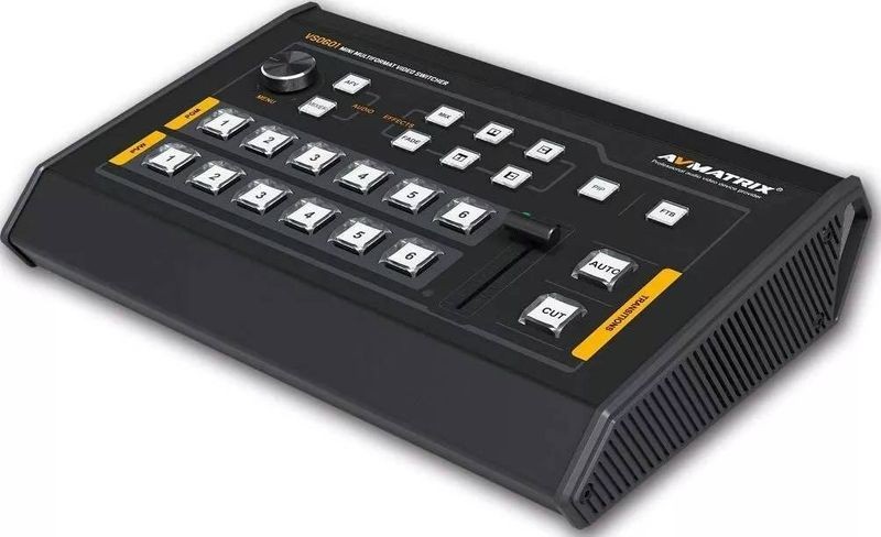 Avmatrix VS0601 Mini 6 Channel SDI/HDMI Multi-format Video Switcher