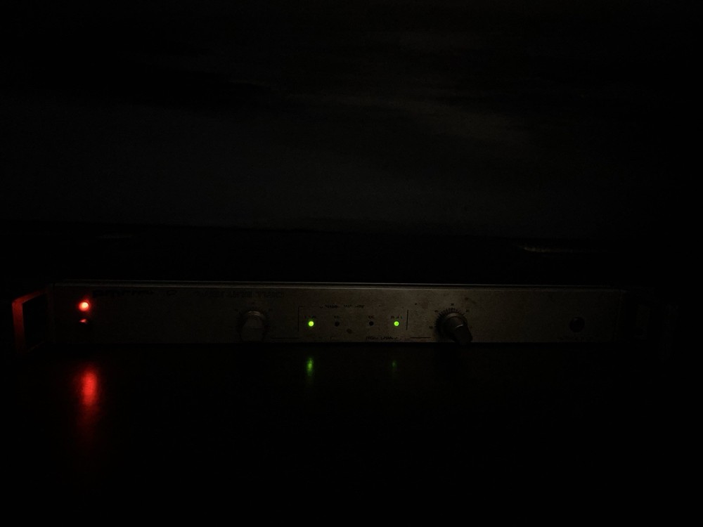 Crown Power Line II /Rack Mount Studio Amp (PL-2) Working TESTED !!