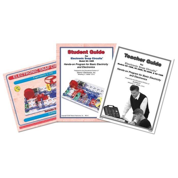 Snap Circuits SC100R Electricity & Electronics Educational Program Kit NEW
