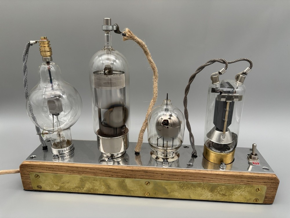 Steampunk Art Deco Table Lamp Vintage Display Lighting