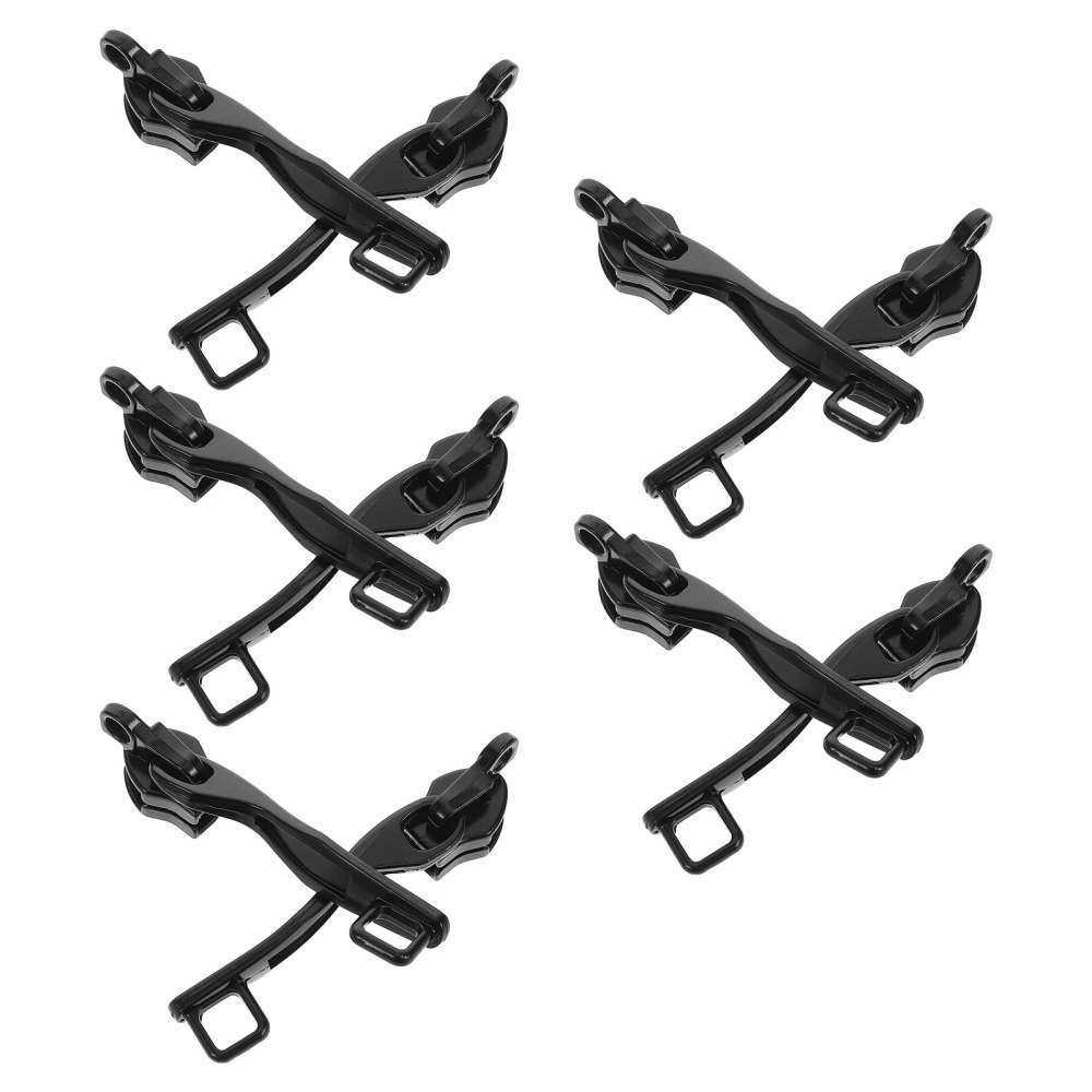 5 Pairs Zipper Repair Tools Head Accessories Suitcase Pull Replacement