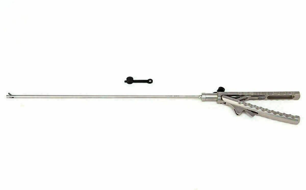 Laparoscopic 5mm Needle Holder Driver V-Type Straight Jaw Tip ADDLER