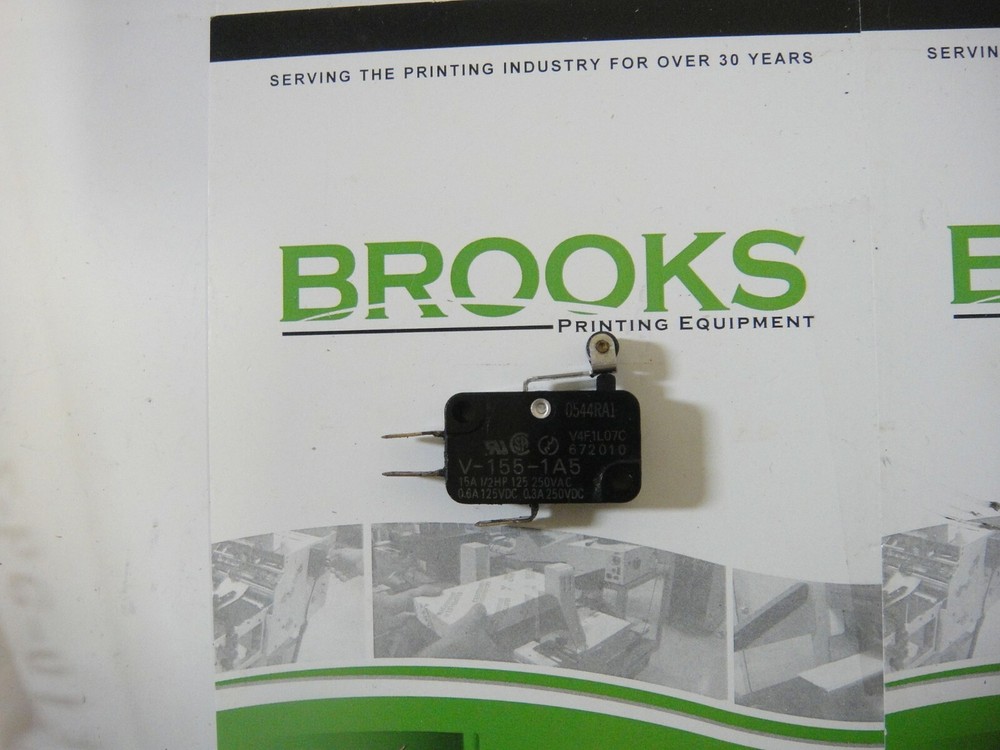 Hamada Roller Spring Snap Switch, Part #E10-29-3