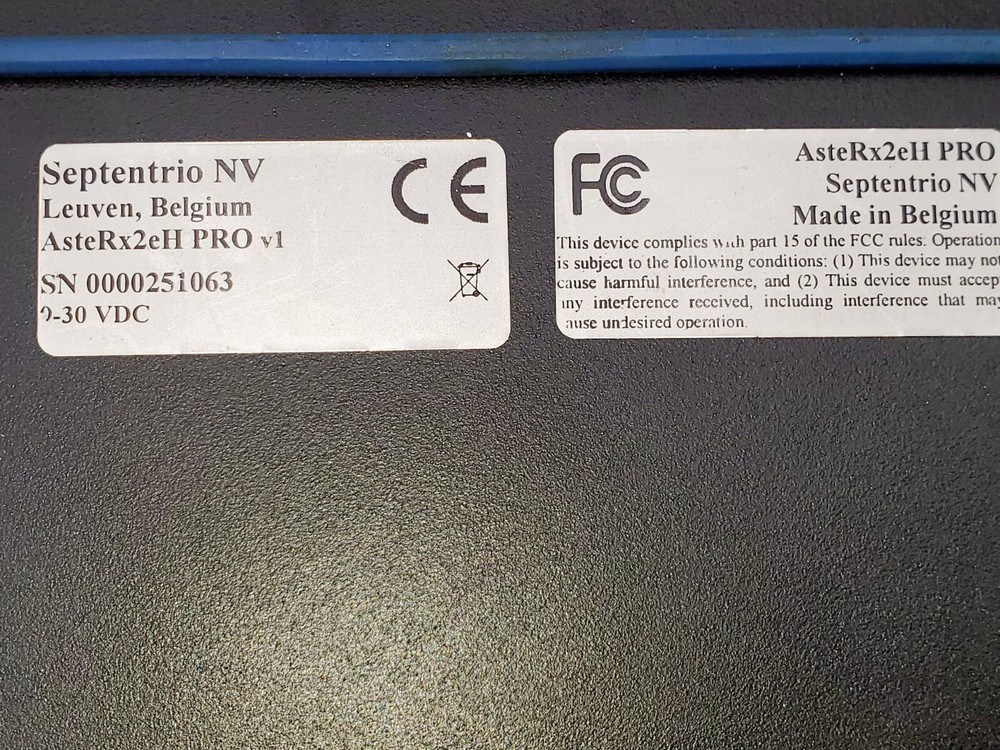 Septentrio Satellite Navigation AsteRx2eH PRO V1