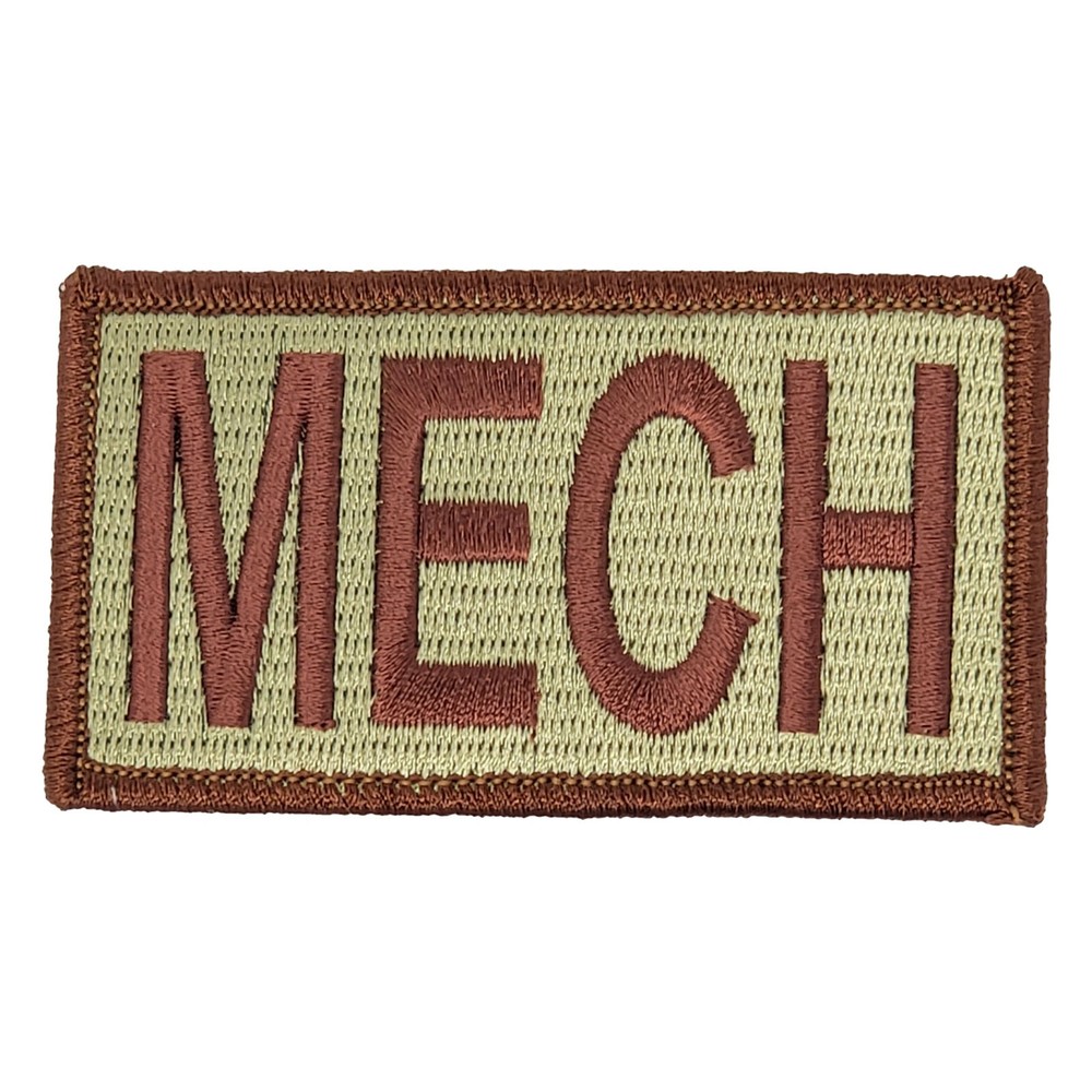 MECH Duty Identifier Tab / USAF OCP Air Force Patch