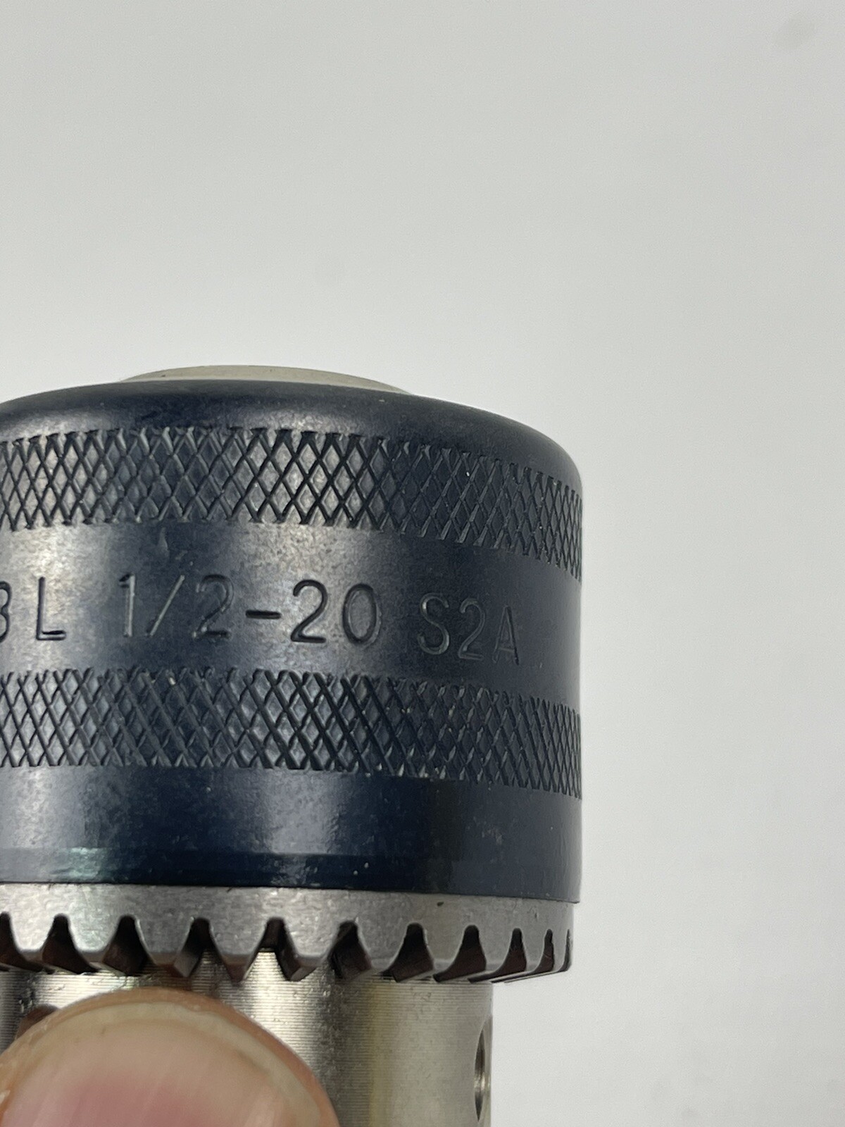 Rohm Key Type Drill Chuck 1/2”-20 NC Thread, 1/16" - 1/2" Clamping range