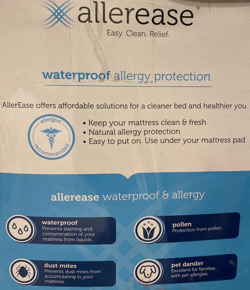 Good Housekeeping AllerEase Zippered Mattress Protector - King Size