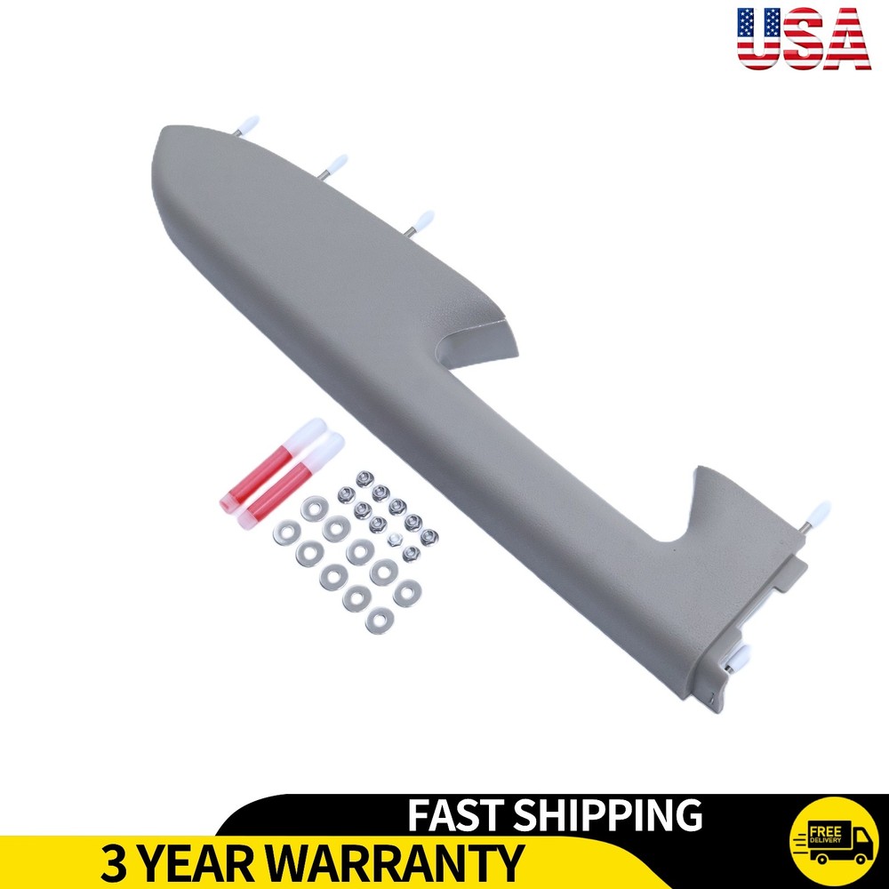Fit 10-14 Chevy Silverado 1500 Driver Side Front Left Door Armrest Panel Gray US