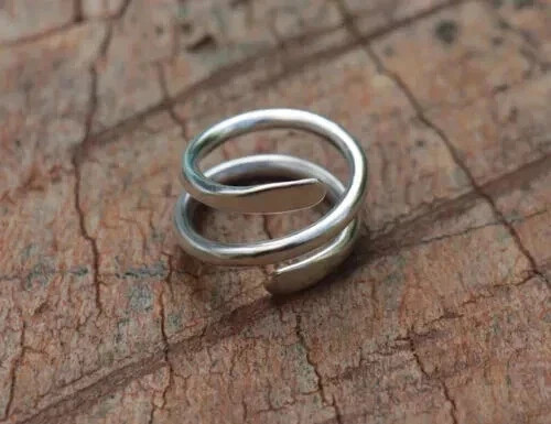 Knuckle Ring Solid 925 Sterling Silver Band Ring Handmade Ring All Size