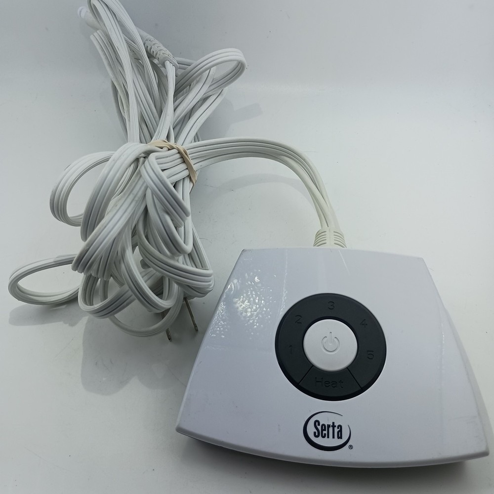 Serta Microplush Electric Heated Blanket Remote Heat Controller PFI-DTE-FB1