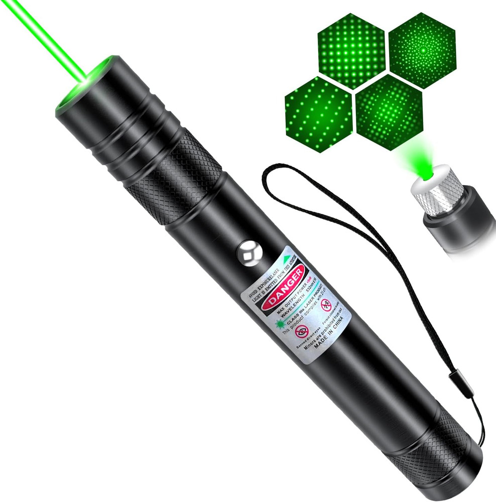 [Professional] Rechargeable Green Laser Pointer High Power Green Beam Light Long