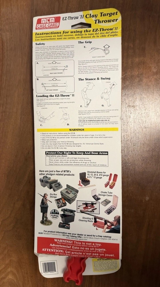 Easy Throw II Clay Target Thrower