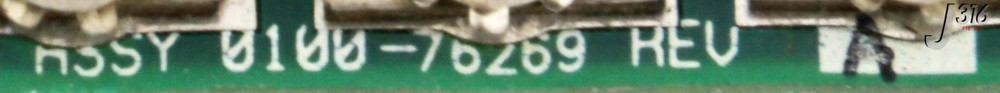 26569 APPLIED MATERIALS PCBA, CONTROL BOARD 0100-76269