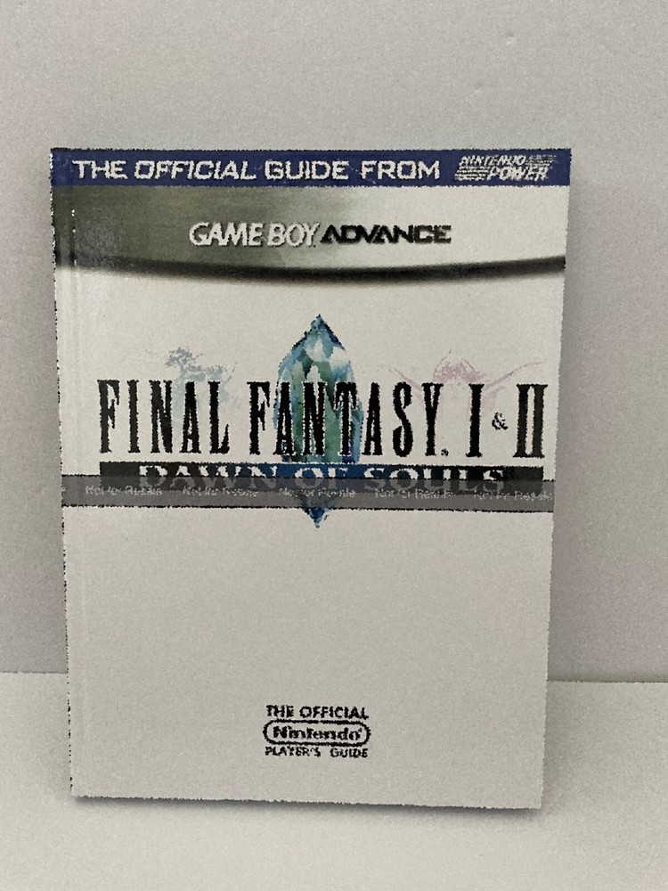 Final Fantasy I & II Strategy Guide
