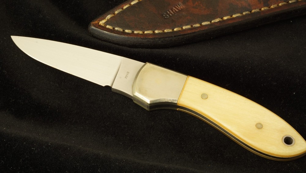 David   SHAW custom knife fixed blade