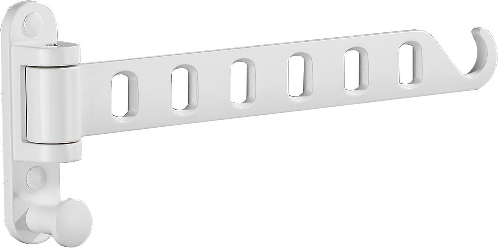 JOOM Laundry Drying Rack Wall Mounted Clothes Drying Rack Clothes Hanger White