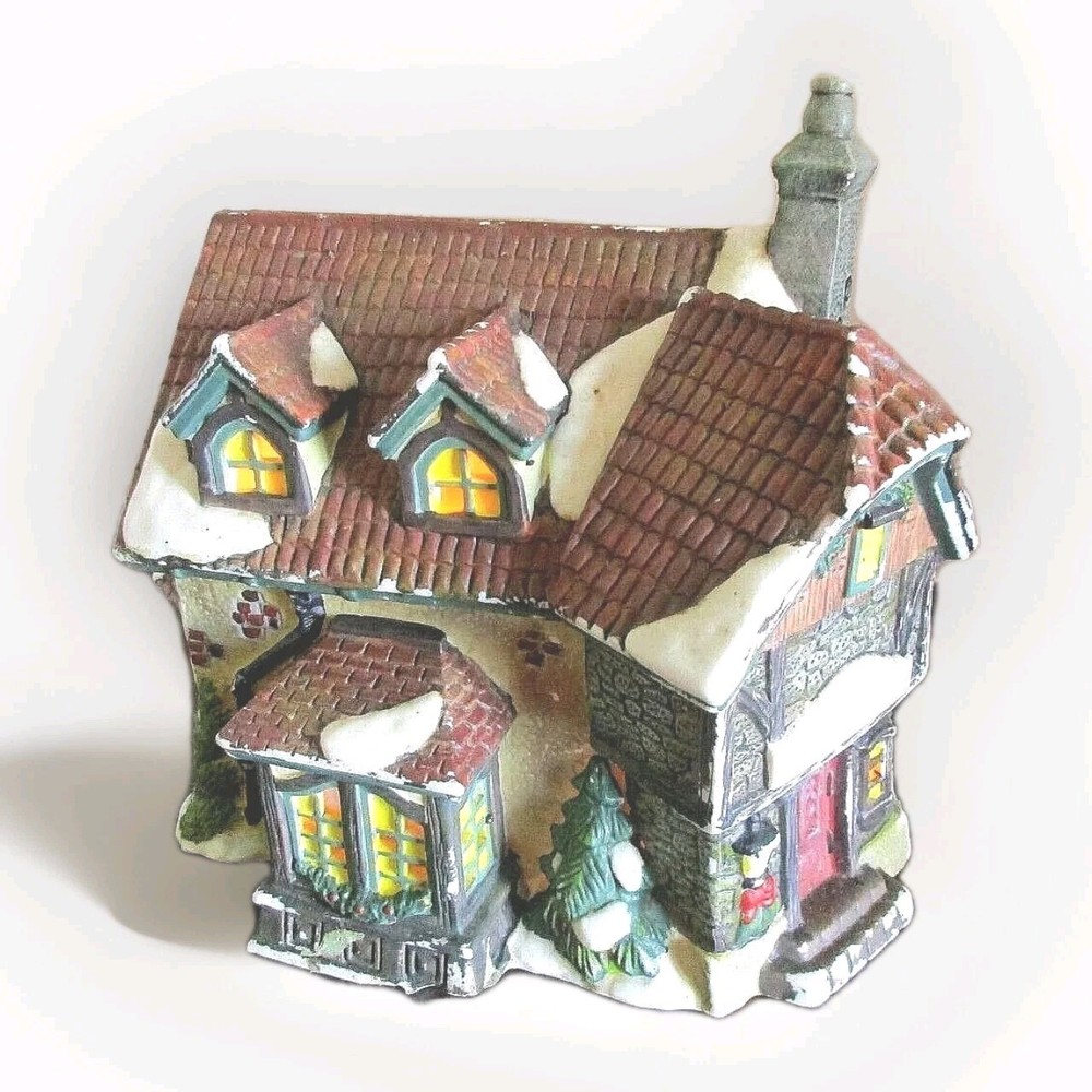 Old Country Fall / Winter Charming Light up Building