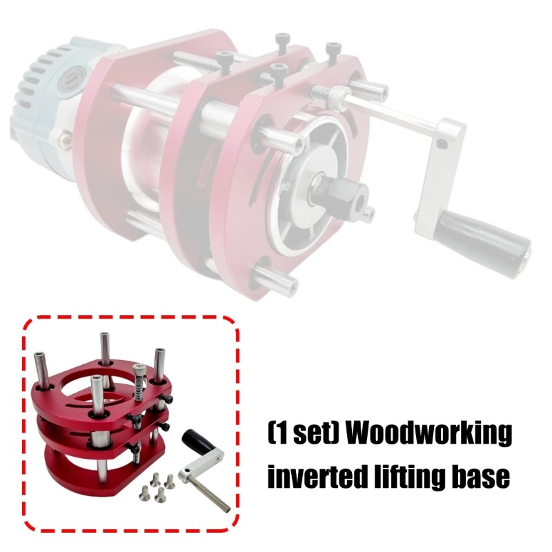 Heavy Dutys Router Base 64-65mm Machine Stable Four Claw Mounting Design