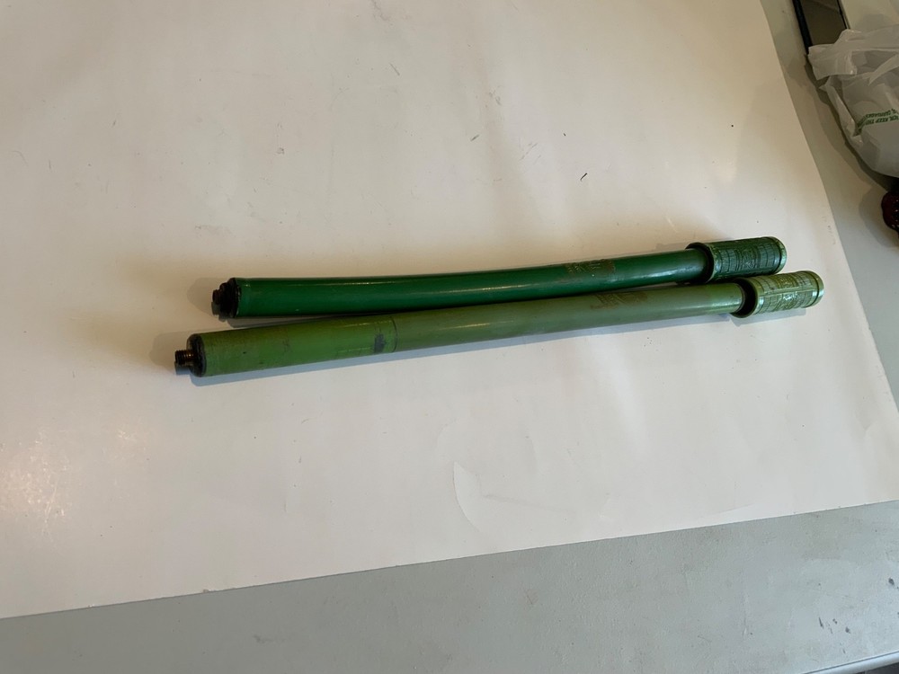 TWO Vintage Silca Impero framefit pump body