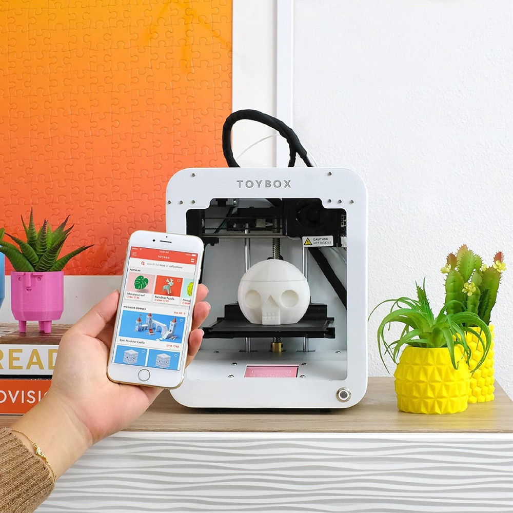 3D Printer for Beginners and Kids with Fast Printing, Easy Setup, Safe Design, F