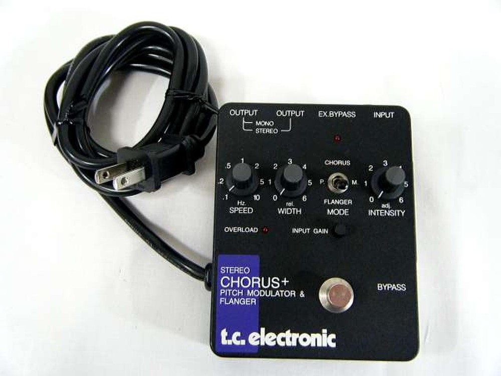 Tc Electronic Stereo Chorus Plus Flanger Effector