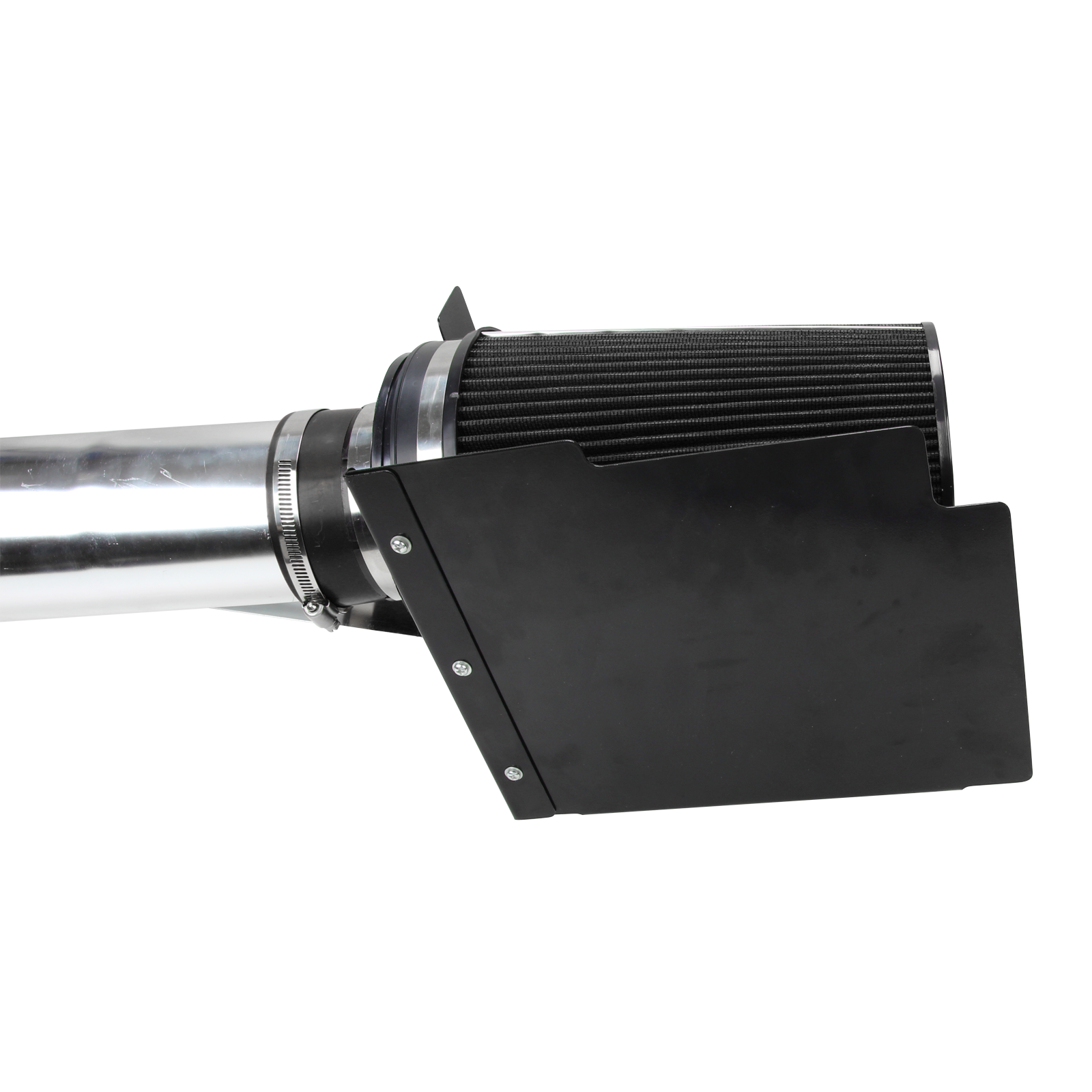 Fit 99-07 Chevy GMC V8 4.8L/5.3L/6.0L 4" Cold Air Intake Kit+Heat Shield Black