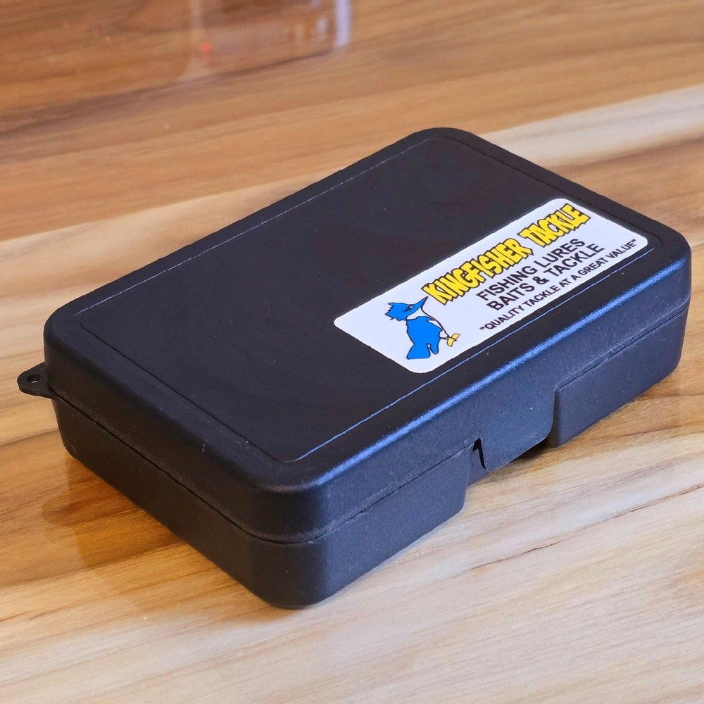 Kingfisher Tackle Fly Box Foam Insert Impact-Resistant Plastic Construction