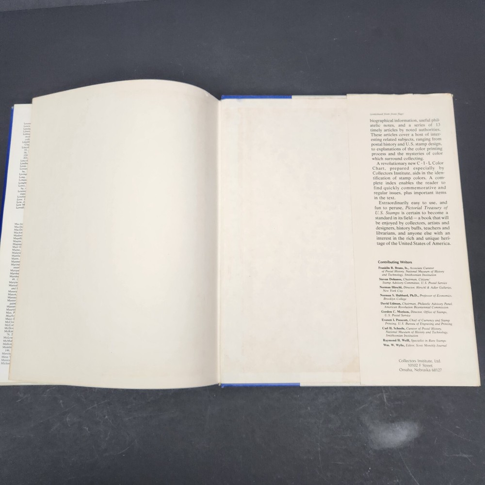 Pictorial Treasury of US Stamps Enlarged in Color The Story behind Stamps 1974